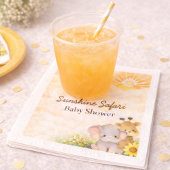 Here Comes the Son Jungle Style Serviette