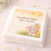 Here Comes the Son Jungle Style Serviette