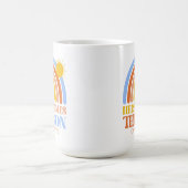 Here Comes The Son Regenbogenjunge Baby Shower Kaffeetasse (Mittel)