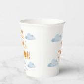 Here Comes The Son Sunshine Baby Shower Pappbecher (Rechts)