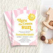 Here Comes the Sun Baby Shower Einladung