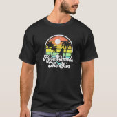 Here Comes The Sun Beach Surfing 70s Surf T-Shirt (Vorderseite)