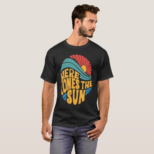 Here Comes The Sun Cute Sunshine T-Shirt (Vorne ganz)