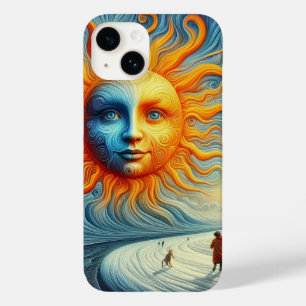 Here Comes The Sun - KI-Kunstposter Case-Mate iPhone 14 Hülle