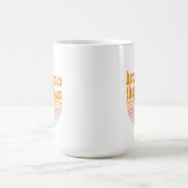 Here Comes the Sun Retro Kaffeetasse (Mittel)