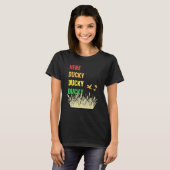 Here Ducky Ducky Ducky Funny Duck Call For Duck Hu T-Shirt (Vorne ganz)
