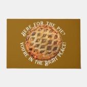 Here For The Pie Thanksgiving   Fußmatte (Vorderseite)
