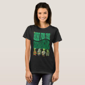Here For The Shenanigans Happy St Patrick's Day St T-Shirt (Vorne ganz)