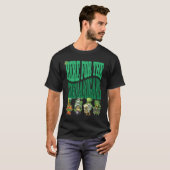 Here For The Shenanigans Happy St Patrick's Day St T-Shirt (Vorne ganz)