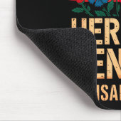 Here I Am Send Me American Flag Cross Isaiah 6_8 B Mousepad (Ecke)