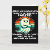 Here I Sit All Broken Hearted Tried To But Only Fa Karte (Gelbe Blume)