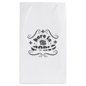 Here is the world kleine geschenktüte (Rückseite)