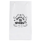 Here is the world kleine geschenktüte (Vorderseite)