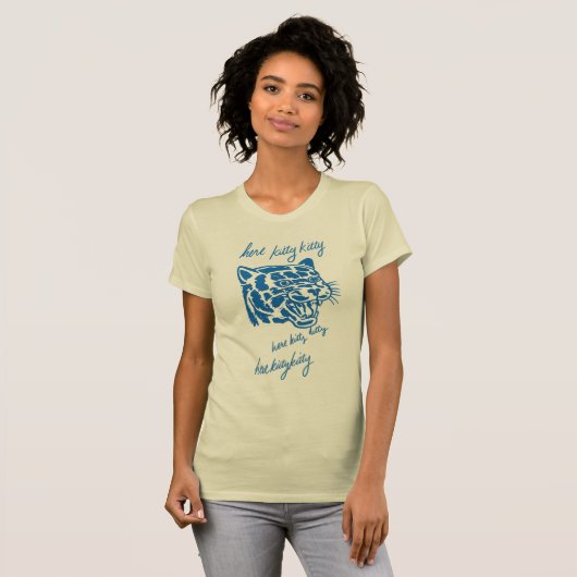 Here Kitty Kitty T-Shirt (Vorne ganz)