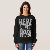 Here Pull My Hoof Cow Farting Sweatshirt (Vorne ganz)