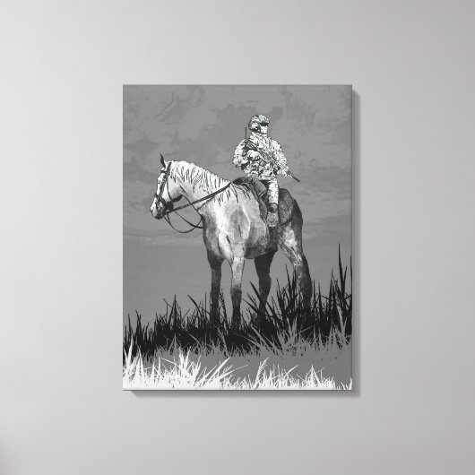 "Here There Be Knights" Kunstdruck von Jaime Munt Leinwanddruck (Vorderseite)