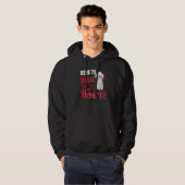 Here To Steal Hearts Funny Toy Poodle Dog Valentin Hoodie (Vorne ganz)