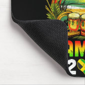 Here We Come Jamaica 2026 Girls Trip Family Summer Mousepad (Ecke)