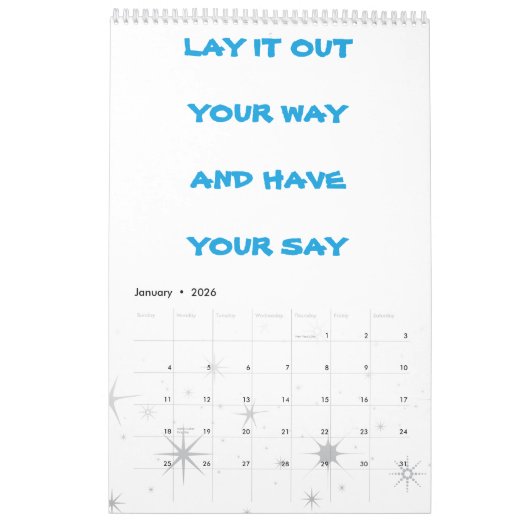 HereByCreation -Eng&ESP-Kalender Kalender (Jan 2026)