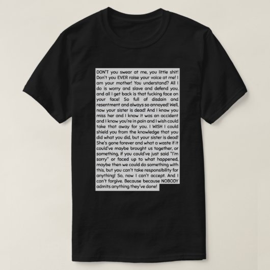 HEREDITÄR TONI COLLETTE REDE T-Shirt (Design vorne)