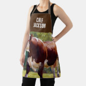 Hereford Bull Schürze (InSitu)