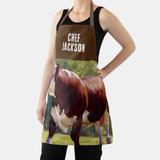 Hereford Bull Schürze (InSitu)