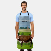 Hereford Bull vor Ort Schürze (Getragen)