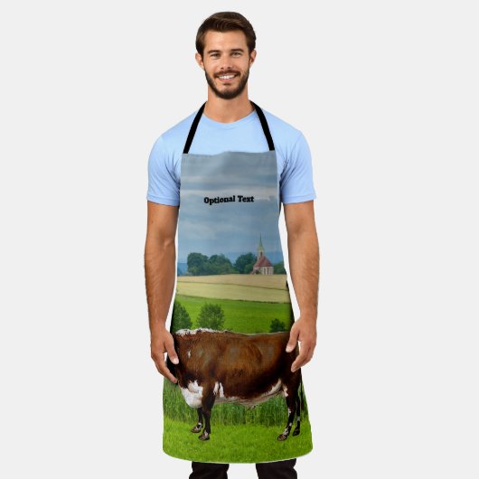 Hereford Bull vor Ort  Schürze (Getragen)