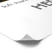 Hereford Cathedral Fine Art Poster Print (Ecke)