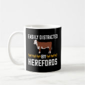 Hereford Cow Cattle Bull Beef Farm Kaffeetasse (Links)