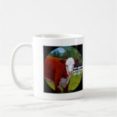 HEREFORD FÄRSEN-KUH-KUNST KAFFEETASSE (Links)