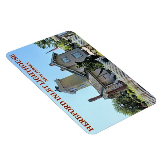 Hereford Inlet Lighthouse, New Jersey Flexi Magnet (Rechte Seite)