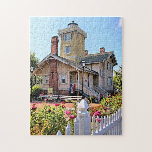 Hereford Inlet Lighthouse New Jersey Jigsaw Puzzle (Vertikal)