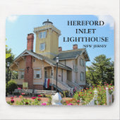 Hereford Inlet Lighthouse, New Jersey Mousepad (Vorne)