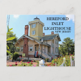 Hereford Inlet Lighthouse, New Jersey Postcard Postkarte