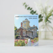 Hereford Inlet Lighthouse, New Jersey Postcard Postkarte (Stehend Vorderseite)