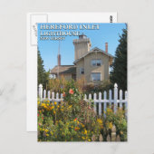 Hereford Inlet Lighthouse, New Jersey Postcard Postkarte (Vorne/Hinten)