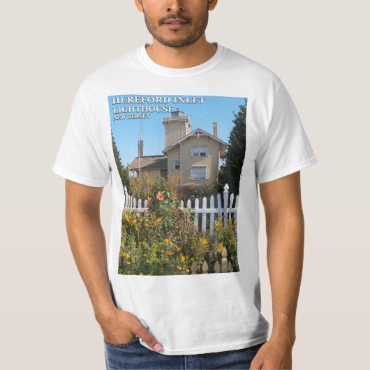 Hereford Inlet Lighthouse, New Jersey T - Shirt (Vorderseite)