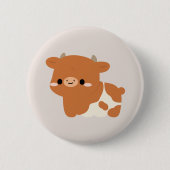 Hereford-Kuh Button (Vorderseite)