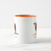 Hereford Kuh: Ein starkes Momma: Muttertag Tasse (Zentrum)