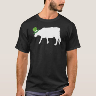 Hereford-Kuh Kobold Irischer St. Patrick Tag T-Shirt