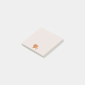Hereford-Kuh Post-it Klebezettel (angewinkelt)
