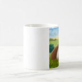 Hereford Kuh und Kalb-Tasse Kaffeetasse (Mittel)