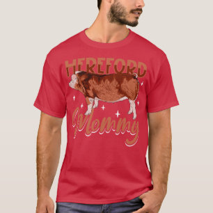 Hereford-Schwein-Mama T-Shirt