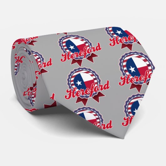 Hereford, TX Krawatte (Gerollt)