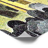 Herefords Knob & Baptist Kapelle Poster (Ecke)