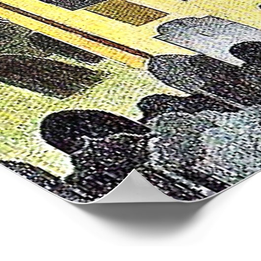 Herefords Knob & Baptist Kapelle Poster (Ecke)