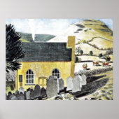 Herefords Knob & Baptist Kapelle Poster (Vorne)