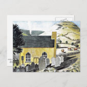 Herefords Knob & Baptist Kapelle Postkarte (Vorne/Hinten)