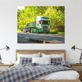 Herefordshire durchrollen leinwanddruck (Insitu (Schlafzimmer))